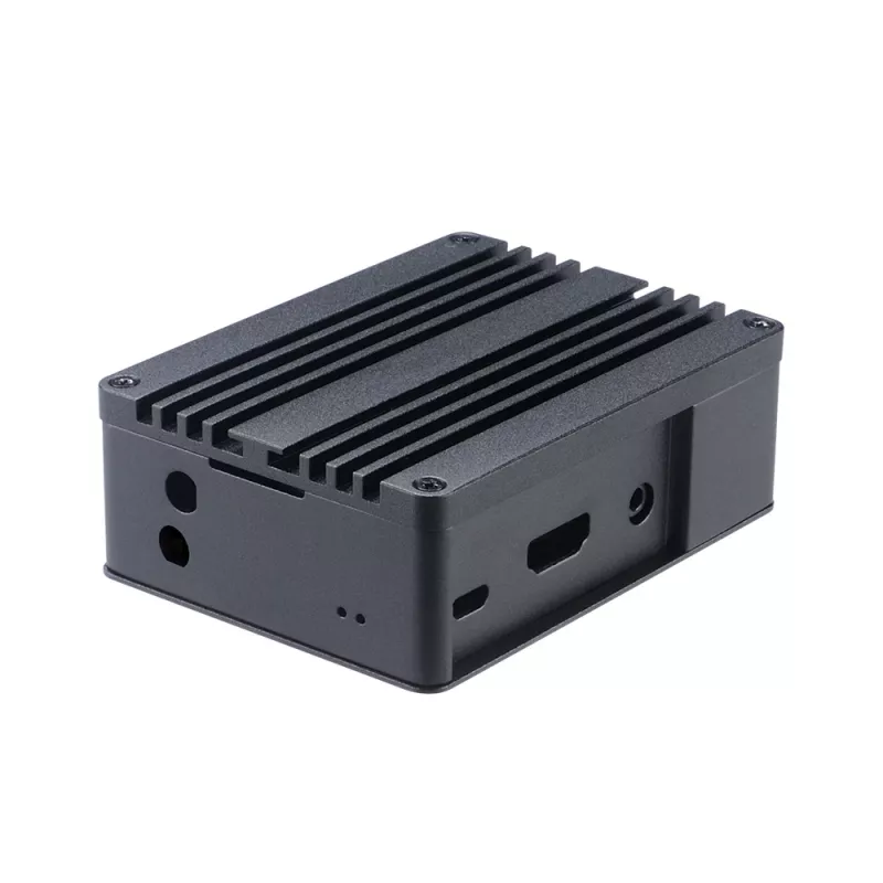 Akasa Raspberry Pi Model 3B+/B aluminium behuizing - zwart
