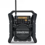 Sangean U-5 DBT (Utility 50) zwart - DAB+/FM draagbare radio met Bluetooth, IP64, 7W RMS