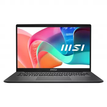 MSI Modern 14 F1MG-876FRNN laptop, 14 inch Full HD IPS, Intel Core 5 120U, 16GB DDR4, 512GB SSD, Windows 11 Pro, Frans AZERTY-toetsenbord