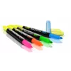 Pentel Twin Checker SLW8-GS markeerstiften set, gemengde kleuren, 8 stuks