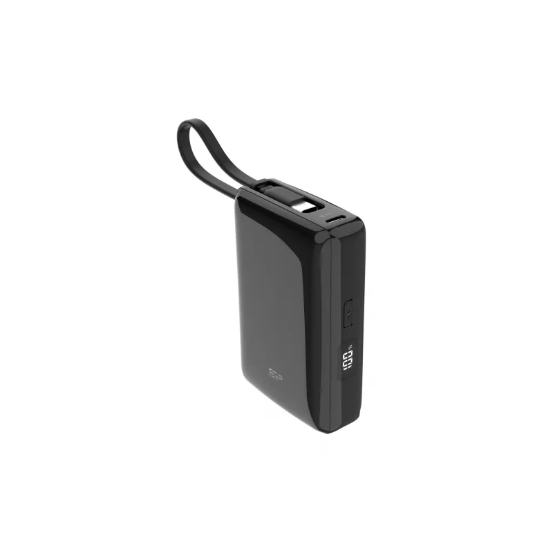 Silicon Power CP10 10000mAh PD USB-A 2xUSB-C powerbank, zwart