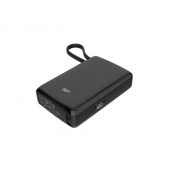 Silicon Power CP10 10000mAh PD USB-A 2xUSB-C powerbank, zwart