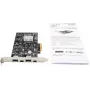 EXSYS EX-12005 PCI Express USB 3.2 Gen 2 (10 Gbps) 2-poorts USB-A hostcontrollerkaart met low-profile beugel