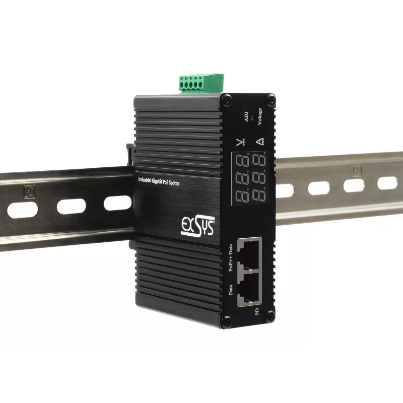 Exsys PoE-splitter EX-60327 50 W - Gigabit Ethernet
