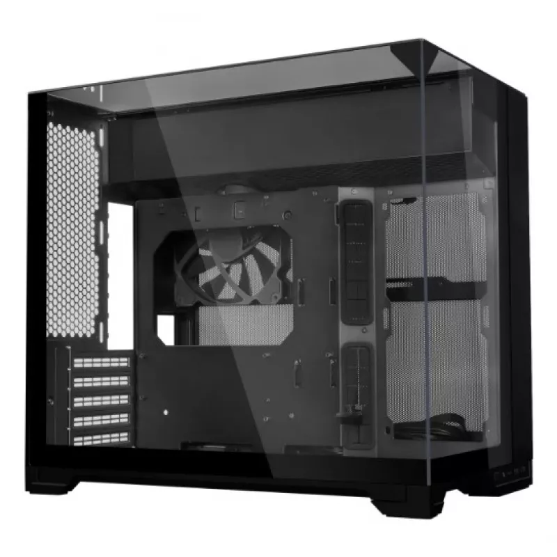Lian Li O11 Vision-M Micro-ATX Tower, gehard glas - zwart