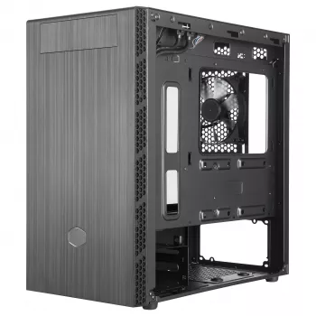 Cooler Master MasterBox MB400L Micro-ATX Mini Tower, staal, gesloten zijpaneel, zonder voeding