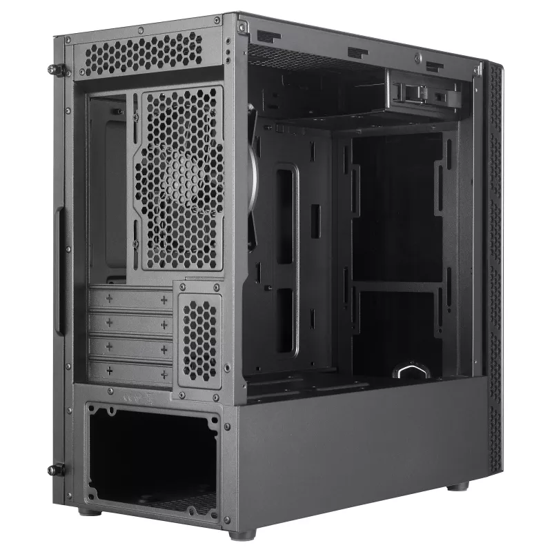 Cooler Master MasterBox MB400L Micro-ATX Mini Tower, staal, gesloten zijpaneel, zonder voeding