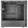 Cooler Master MasterBox MB400L Micro-ATX Mini Tower, staal, gesloten zijpaneel, zonder voeding