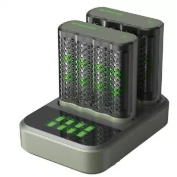 GP Battery M452 dockingstation rondcel-oplader NiMH Micro AAA Mignon AA (GPRCKCHM452D457)
