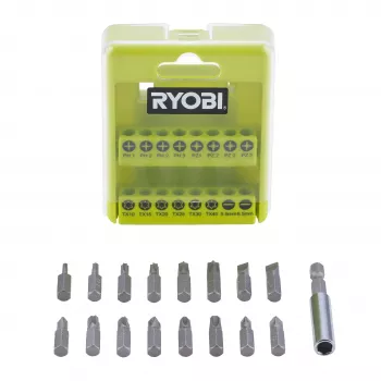 Ryobi RAK17SD 17-delige schroevendraaier-bitset