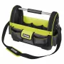 RYOBI open gereedschapskoffer, groot, groen/zwart, met schouderband