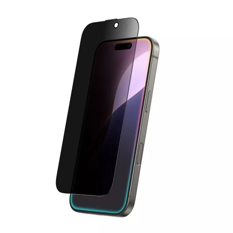 AMAZINGTHING Radix Privacy Glass gehard glas schermbeschermer voor iPhone 16 Pro