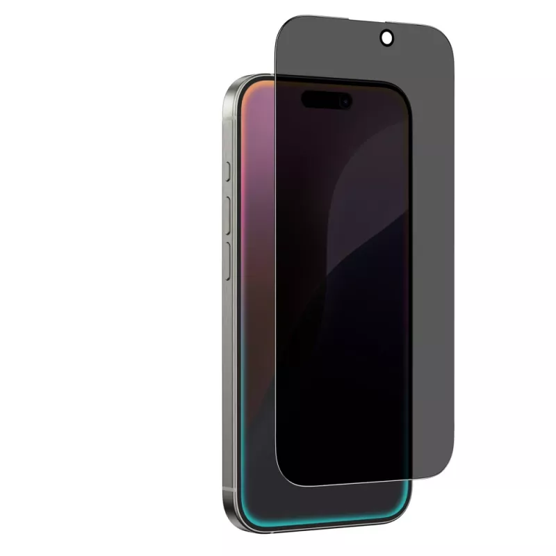 AMAZINGTHING Radix Privacy Glass gehard glas schermbeschermer voor iPhone 16 Pro