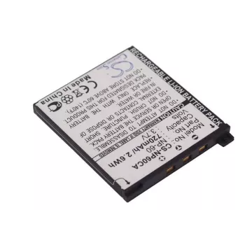 CAMERON SINO NP-60 / NP60 oplaadbare Li-Ion-accu voor Casio Exilim camera's