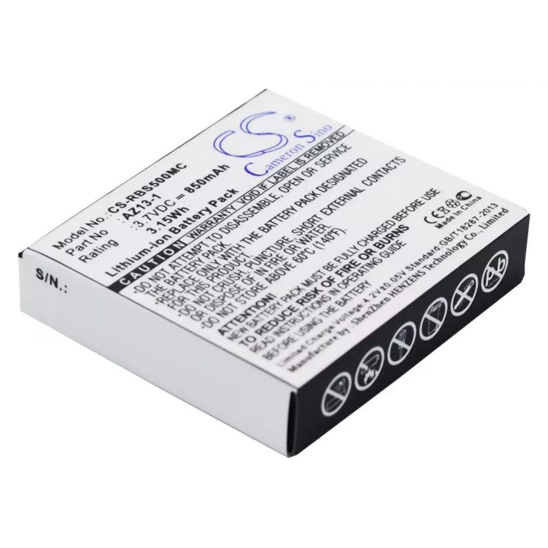 Cameron Sino AZ13-1 Li-Ion-accu 1010mAh 3,7V voor Xiaomi Yi actioncamera