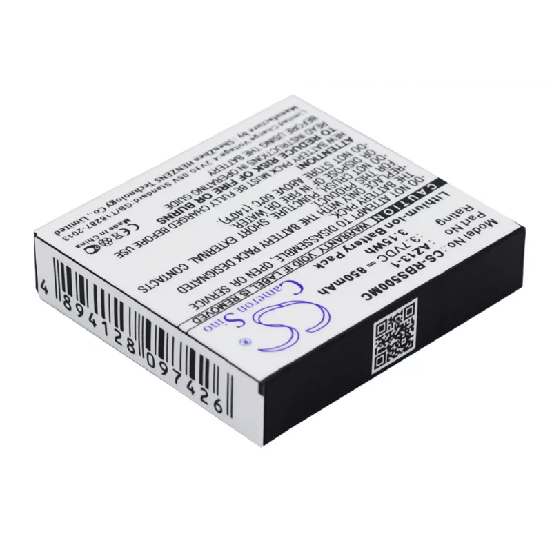 Cameron Sino AZ13-1 Li-Ion-accu 1010mAh 3,7V voor Xiaomi Yi actioncamera