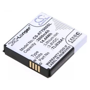 Cameron Sino vervangende accu voor Alcatel One Touch Link Y900, Y900NB, Y901NB 4G+ LTE (type TLI036A1 / CS-ATY900SL) - 3600mAh, Li-Po