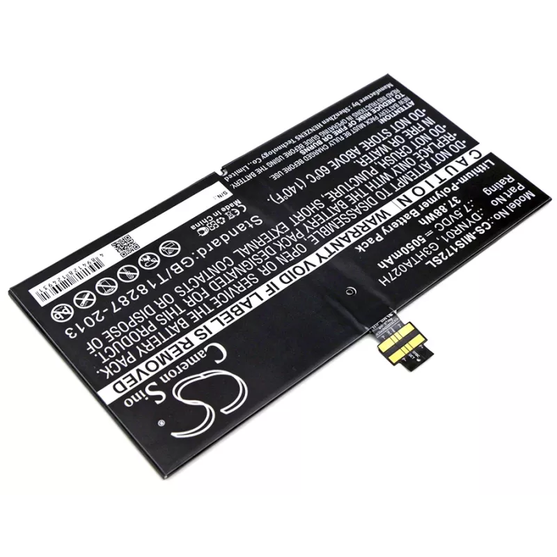CAMERON SINO accu type DYNR01 G3HTA027H voor Microsoft Surface Pro 4 1724 / CS-MIS172SL