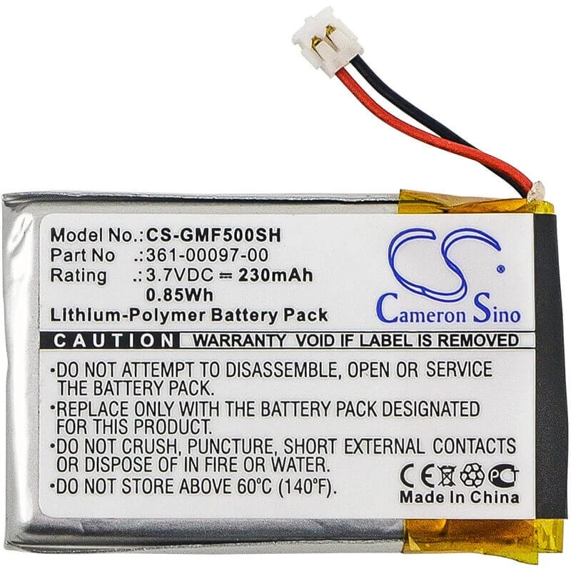 Cameron Sino accu type 361-00097-00 voor Garmin Fenix 5, Approach S60, Forerunner 935 - CS-GMF500SH