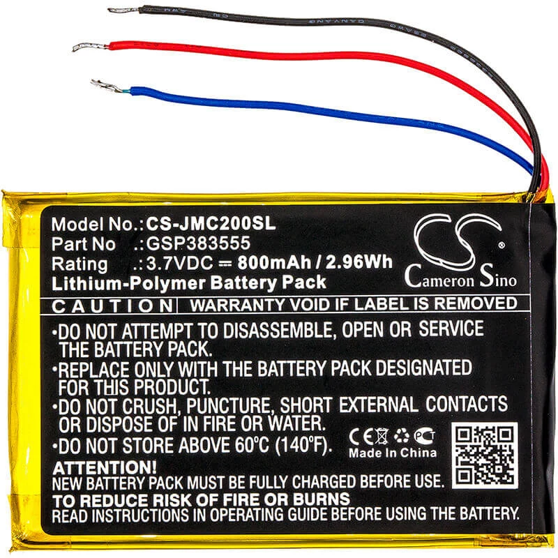 Cameron Sino GSP383555 Accu voor JBL Clip 2