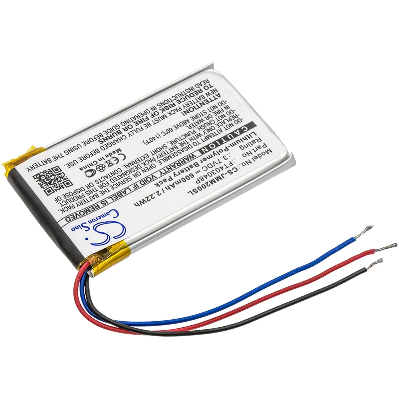 Cameron Sino vervangende accu FT403048P voor JBL Micro 2, Micro II, Clip, Clip+