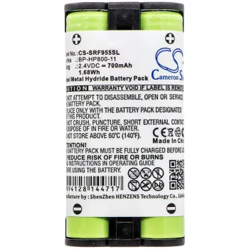 Cameron Sino accu BP-HP800-11 voor Sony MDR-RF995 MDR-RF995RK WH-RF400 CS-SRF955SL