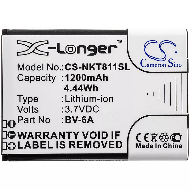 Cameron Sino accu Type BV-6A voor Nokia 8110 4G TA-1048 TA-1059 (CS-NKT811SL)