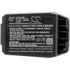 Cameron Sino accu Type 82-105612-01 voor Motorola MC21 MC2100 MC2180 / CS-MC210BX