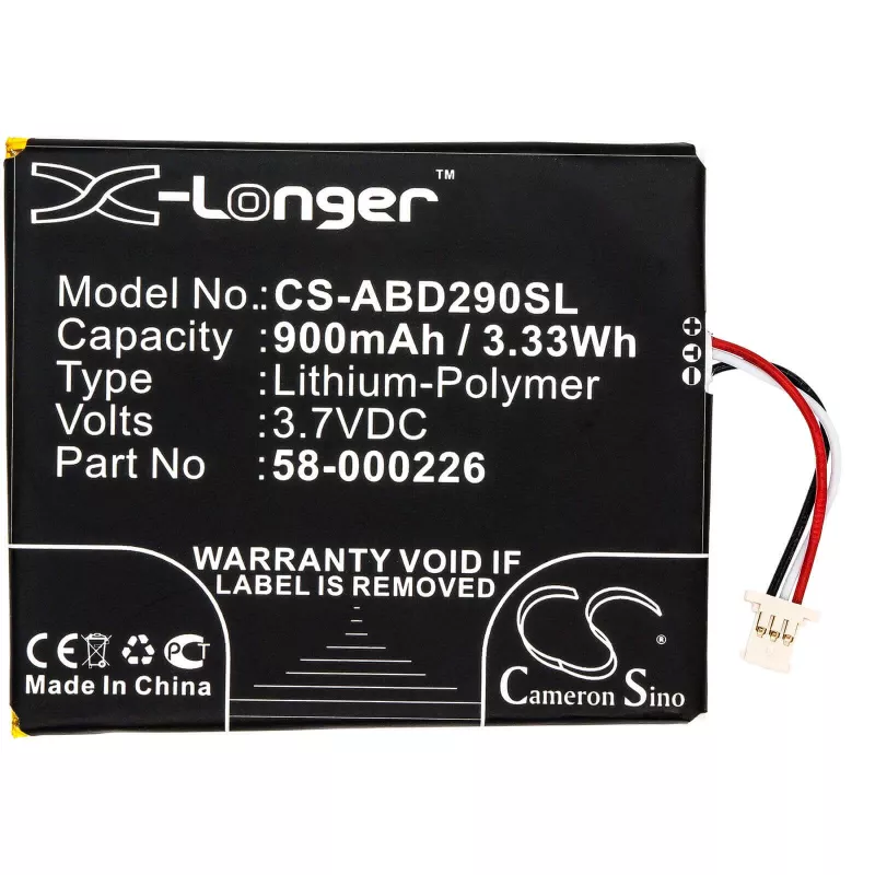 Cameron Sino accu 26S1019 58-000226 voor Amazon Kindle 10e gen. / CS-ABD290SL