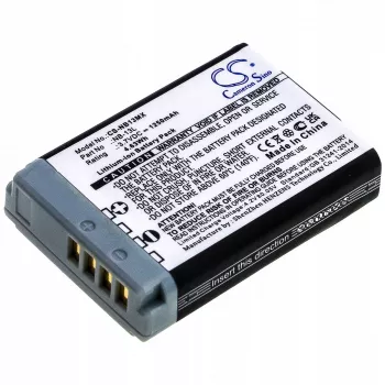 CAMERON SINO NB-13L vervangende accu voor Canon PowerShot G5 X, G7 X, G9 X, SX620 HS, SX720 HS, SX730 HS, SX740 HS (1250mAh, 3,6V, Li-Ion)