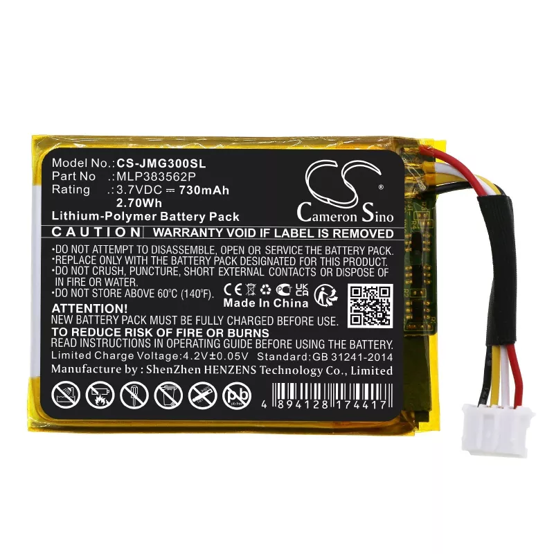 Cameron Sino MLP383562P Accu voor JBL Go 3