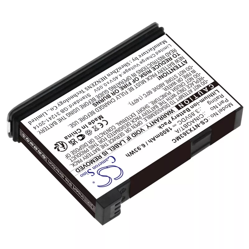CAMERON SINO accu Type CINAQBT/A voor Insta360 X3 / One X3 - CS-NTX363MC