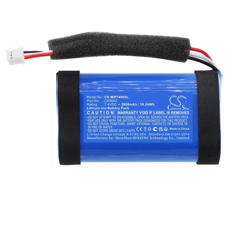 Cameron Sino C406A2 Accu voor Marshall Emberton