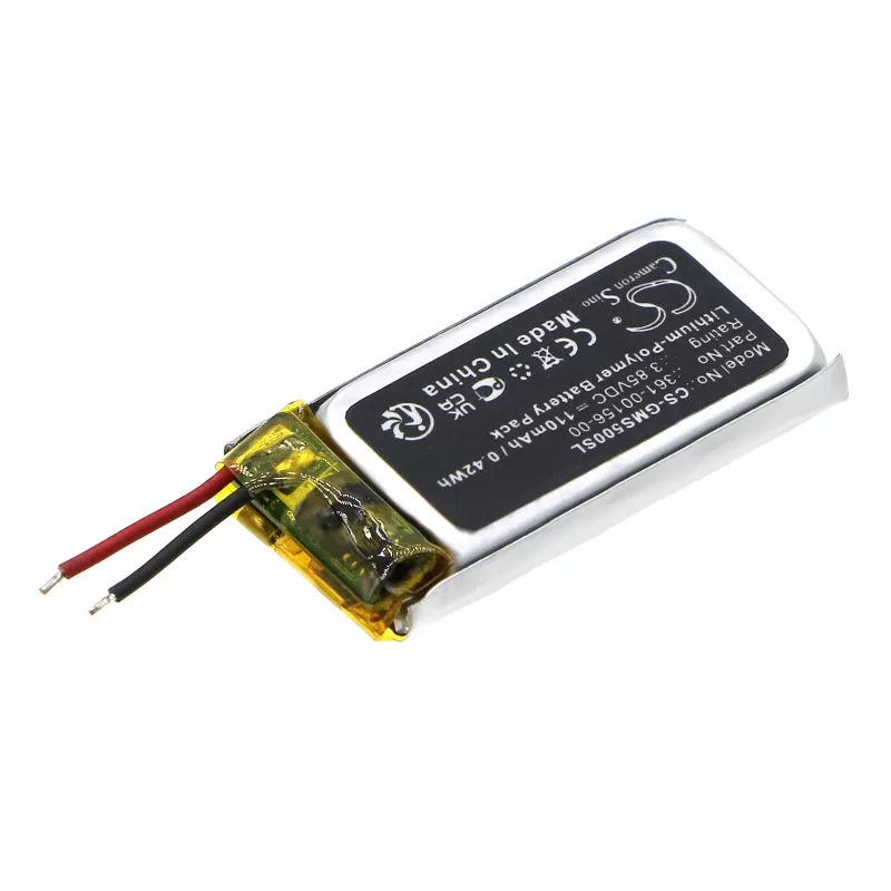 Cameron Sino accu Type 361-00156-00 voor Garmin Vivosmart 5 / CS-GMS500SL