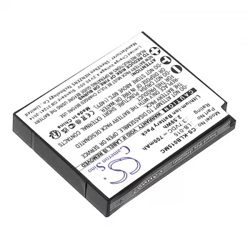 Cameron Sino CS-KLB015MC vervangende accu voor Kodak LB-015, WPZ2, 3,7V 750mAh Li-Ion