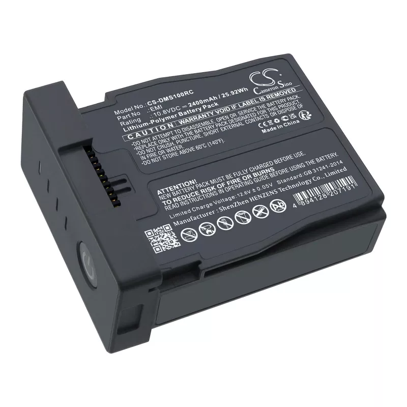 CAMERON SINO accu voor DJI RoboMaster S1, 2400mAh, 10,8V, Li-Ion, zwart