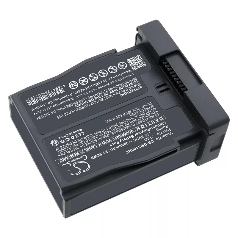 CAMERON SINO accu voor DJI RoboMaster S1, 2400mAh, 10,8V, Li-Ion, zwart