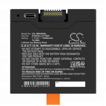 CAMERON SINO vervangende accu 14,4V 6000mAh voor JBL Partybox Club 120, Stage 320, Xtreme 4 (CS-JMX400SL)