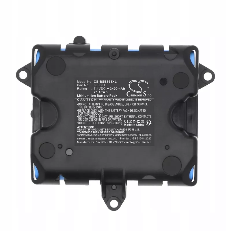 Cameron Sino accu Type 080061 080065 829049-0210 voor Bose Soundlink Revolve+ 2 / CS-BSE861XL
