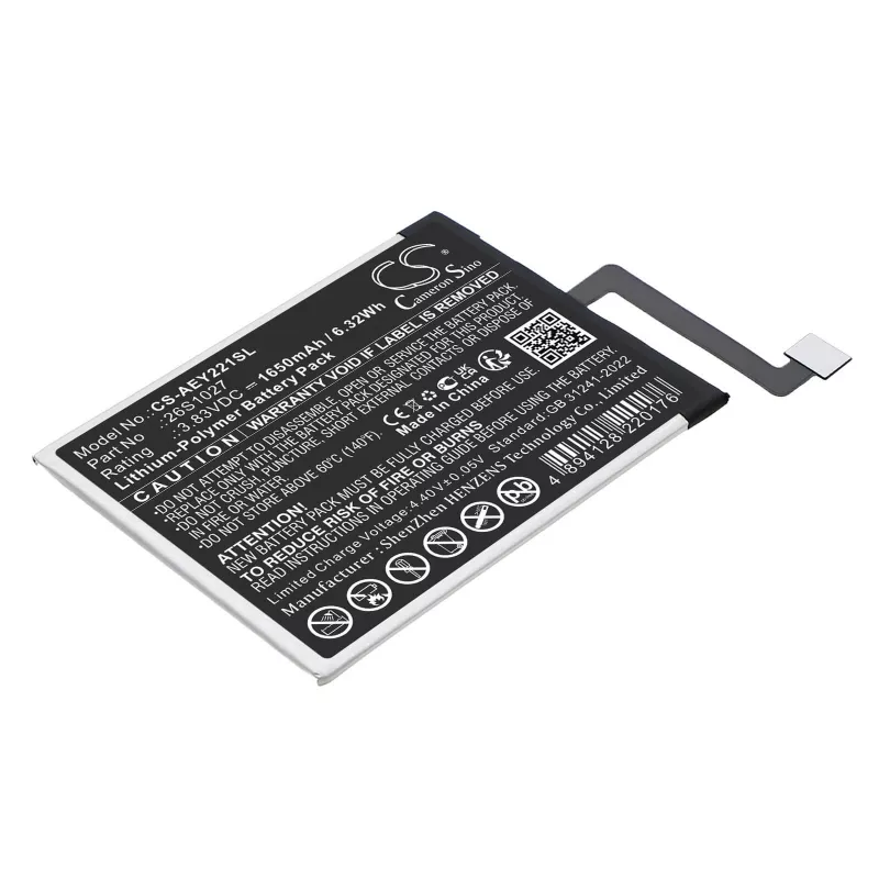 CAMERON SINO accu type 26S1027 A 58-000426 voor Amazon Kindle Paperwhite 11e gen. / CS-AEY221SL
