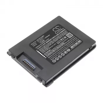 CAMERON SINO vervangende accu voor Zebra TC22/TC27 (BT-000473, BTRY-TC2L-2XMAXX-01) - uitgebreide capaciteit 6100mAh - zwart