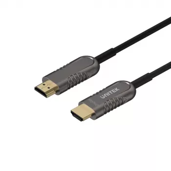 UNITEK Premium HDMI 60m Active Optical Cable - zwart
