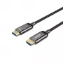 UNITEK Active Optical HDMI 2.1 kabel 8K 120Hz 70m zwart