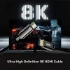 UNITEK HDMI 2.1 Active Optical Cable (AOC) 8K 60Hz 4K 120Hz 100m zwart