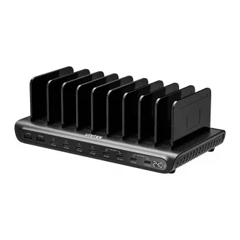 UNITEK 10-poorts USB-C & USB-A 240W oplaadstation