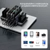 UNITEK 10-poorts USB-C & USB-A 240W oplaadstation