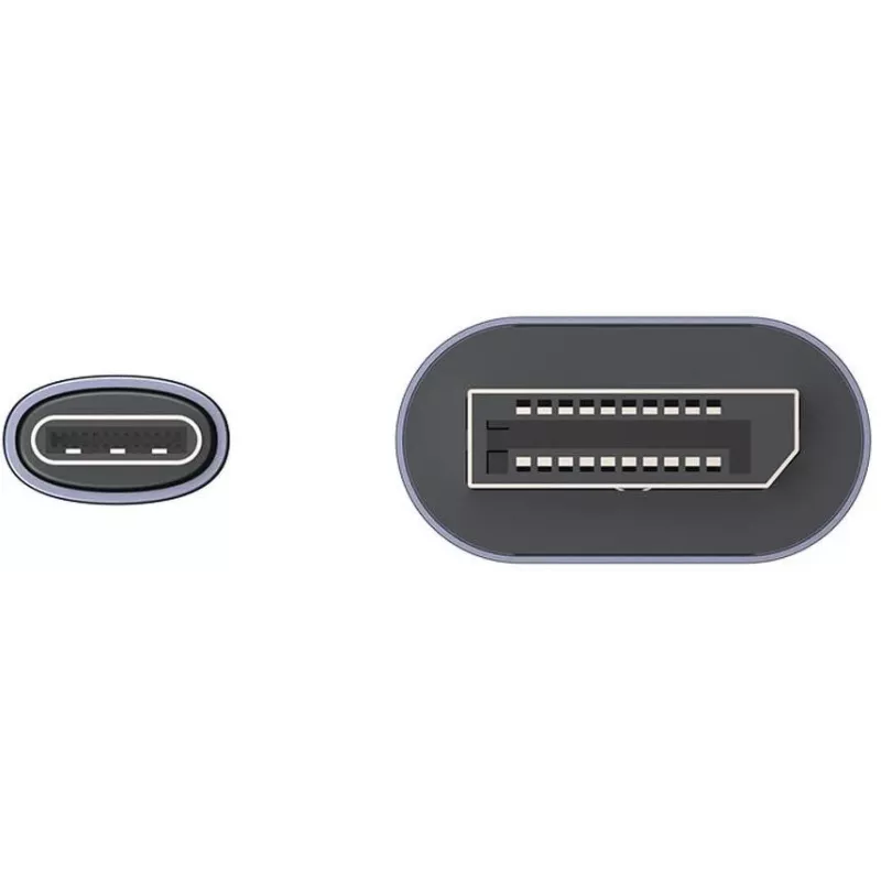UNITEK Bidirectionele USB-C naar DisplayPort kabel 16K 80Gbps HDR 1,8m