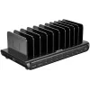 UNITEK 10-poorts USB-A/USB-C intelligent oplaadstation 120W PD 3.0 zwart