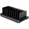 UNITEK 10-poorts USB-A/USB-C intelligent oplaadstation 120W PD 3.0 zwart