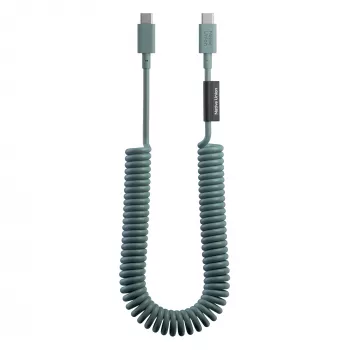 Native Union Pop Cable USB-C naar USB-C 2,4m 60W Slate Green